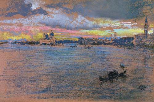 James Abott Whistler - Schita pastel