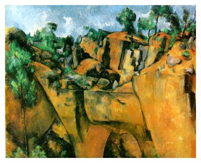 Faza cezanniana-Cariera Bibemus, 1895- Cezanne