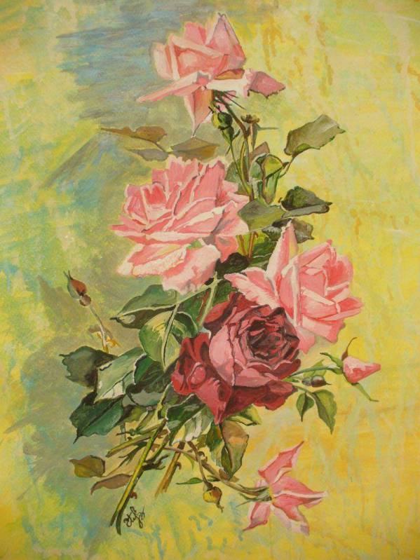 „Buchet de trandafiri” de Stefania Brasoveanu 