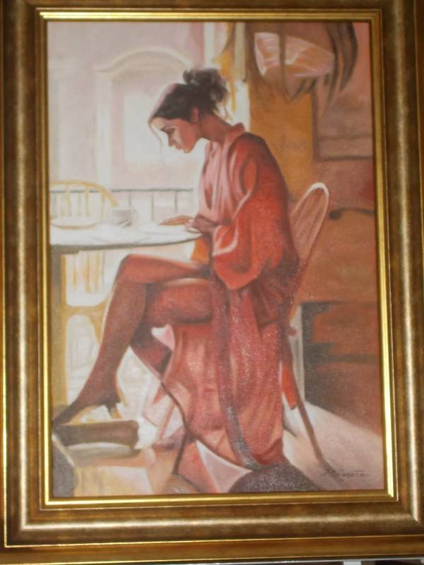 „pictura de colectie-ulei pe panza-certificat de autenticitate” de alexandru panatta codreanu