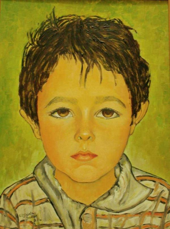 „Portret de baietel” de Elisabeta Sultan