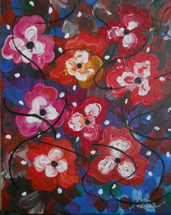 „Tablouri flori - Nebunia florilor” de Mioara Niculae