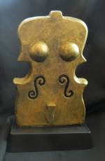 serenada-sculptura-abstracta-bust-vioara