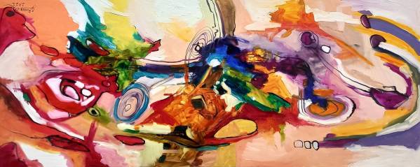 „abstract cu pod” de Elena Bissinger