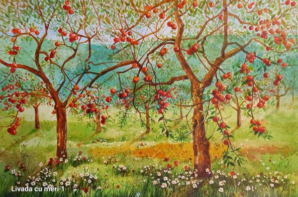 „Apple Orchard 1” de Gabriela Calinoiu