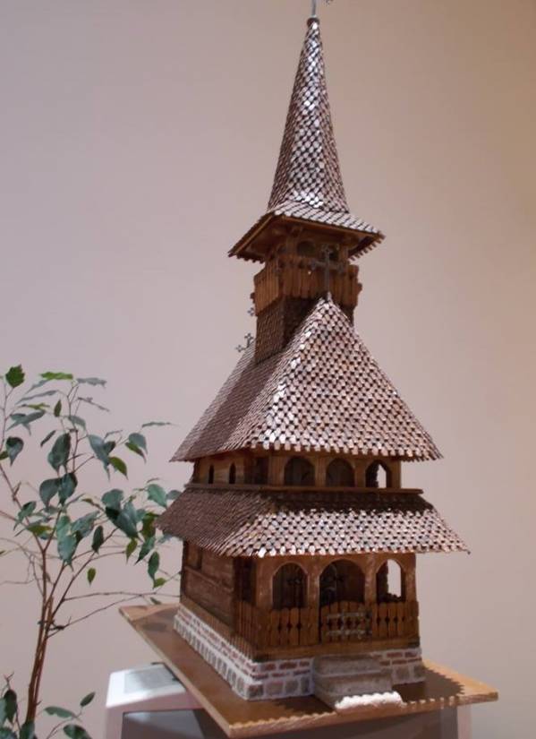 „Biserica de lemn din Mănăstirea Bârsana” de Popa Ionica