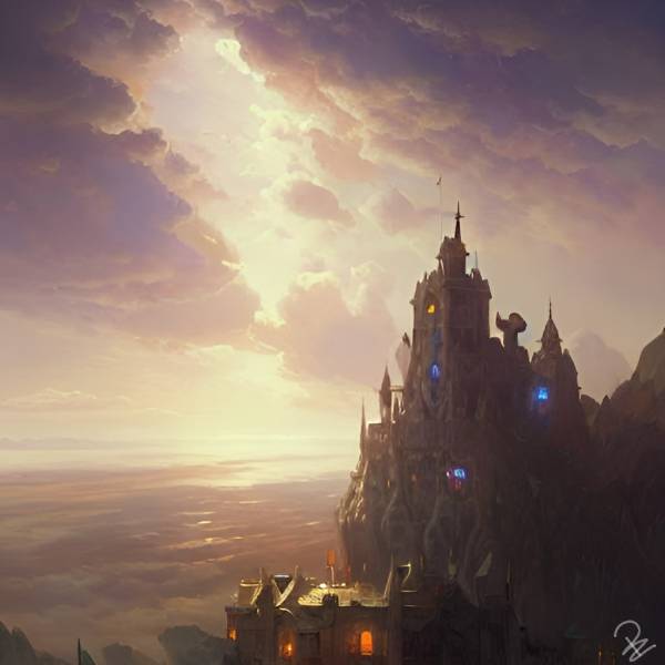 „Castle in the Sky” de Popovici Vasilica Olga