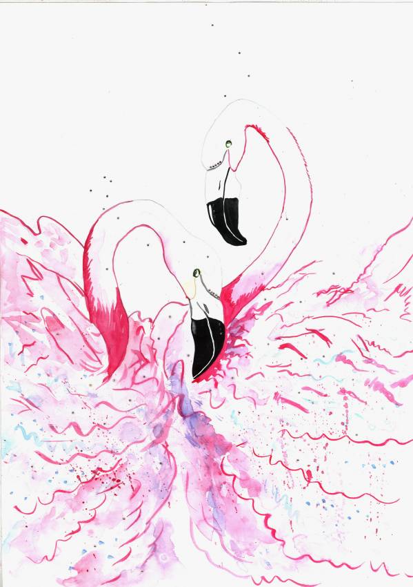 „Flamingo roz” de Katwrina Golban