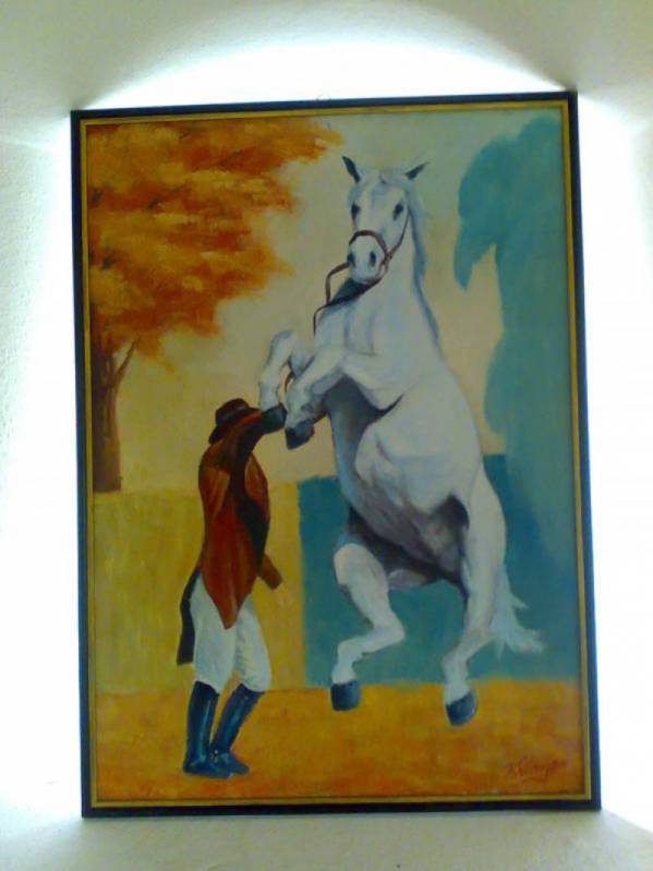 „Jocheul si calul naravas” de Karol Racz-Sochirca