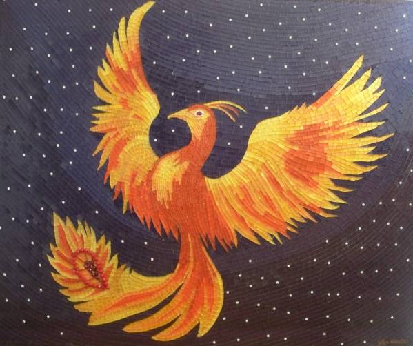 „Phoenix - mozaic artistic” de Liza Wheeler