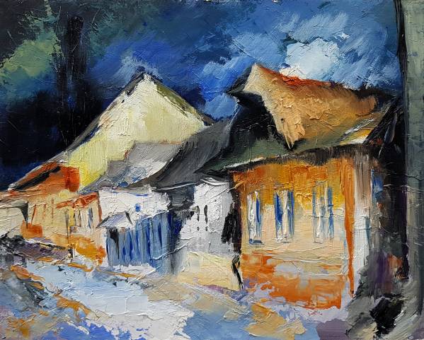 „Strada din Transilvania...iarna” de Constantin Conghilete