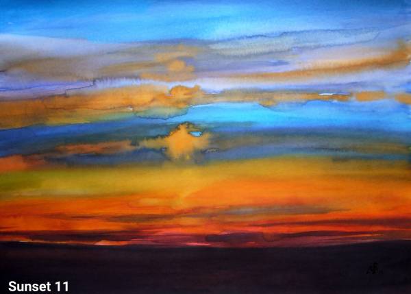 „Sunset 11” de Gabriela Calinoiu