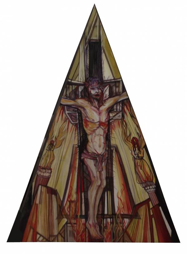 „The crucifixion in space. The Passions of Christ” de Pantea Maria