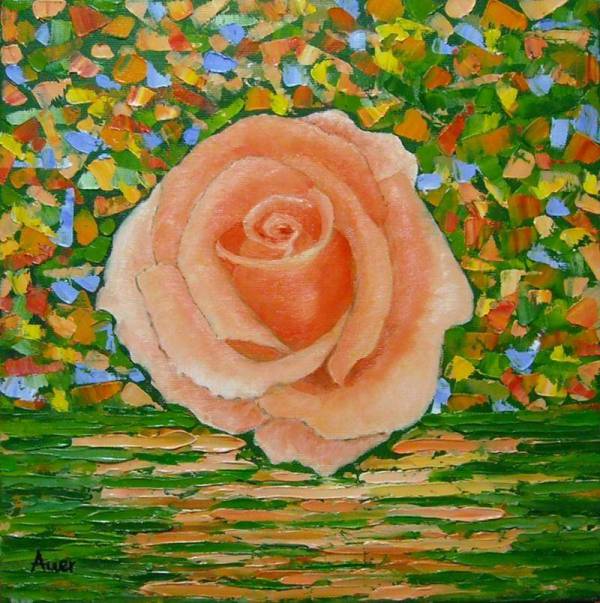 „Trandafir - 9” de Gabriela Auer
