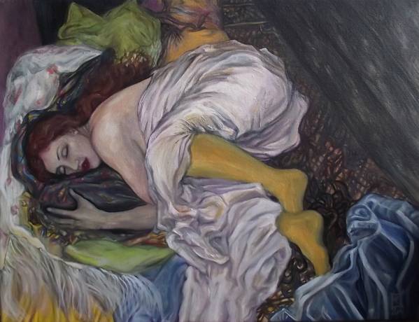 „Young girl sleeping” de Pantea Maria