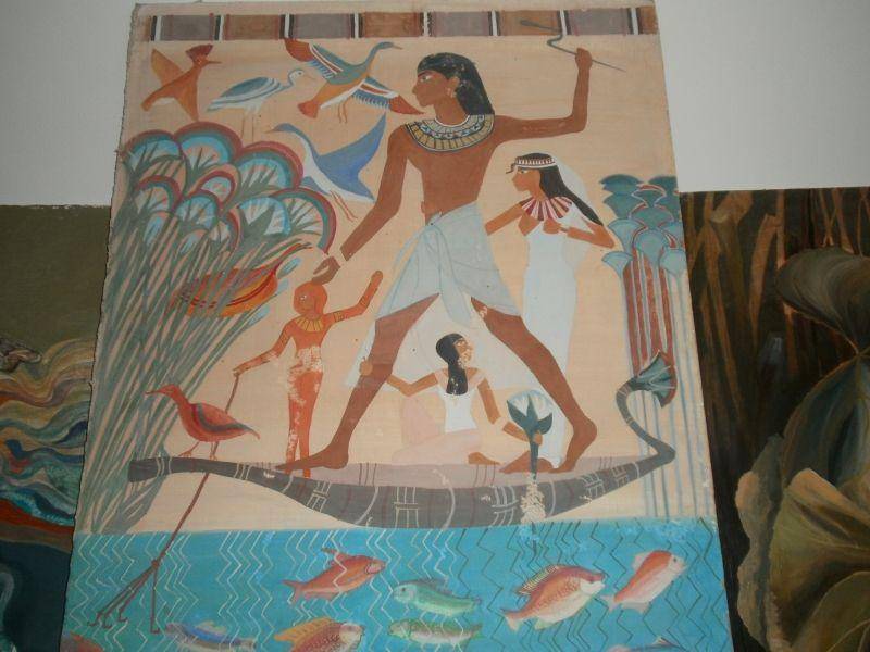 Picturi Egiptul Antic De Florentina Neculae